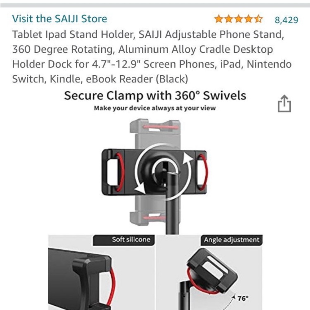 Tablet/iPhone stand! - Picture 3 of 4